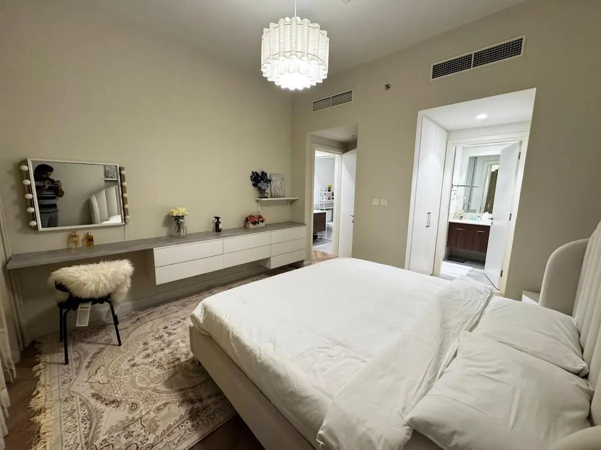 Stylish Poolside Stay Brand New Interiors Dubai Apartment